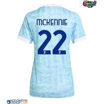 Ženski Nogometni dresi Juventus Weston McKennie #22 Gostujoči 2025-26 Kratek Rokav